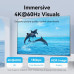 Cablu video Vention, HDMI (T) la HDMI (T), 0.75m, rezolutie 4K la 60Hz, conectori auriti, negru-albastru, 