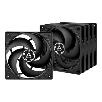 VENTILATOR ARCTIC PC, P12 (Black) - 5 Pack,