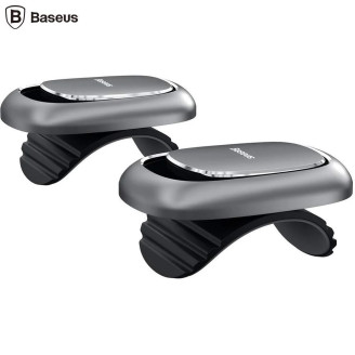 CARLIG auto Baseus Beetle, aluminiu, adeziv 3M, suporta max 2 kg, argintiu, CARLIG auto Baseus Beetle, aluminiu, adeziv 3M, suporta max 2 kg, argintiu,