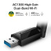 ADAPTOR RETEA TP-LINK AC1300, extern wireless 2.4 GHz | 5 GHz, USB 3.0, port, 1300 Mbps, antena externa x 1, ADAPTOR RETEA TP-LINK AC1300, extern wireless 2.4 GHz | 5 GHz, USB 3.0, port, 1300 Mbps, antena externa x 1,