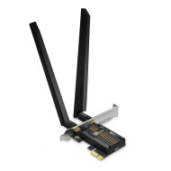 ADAPTOR RETEA TP-LINK, BE9300 Wi-Fi 7,  PCIe Adapter, 9300 Mbps, WI-FI 7 si Bluetooth 5.4, antena externa x 2, 