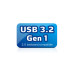 MEMORIE USB 3.2 ADATA 64 GB, cu capac, carcasa plastic, rosu, 