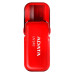MEMORIE USB 2.0 ADATA 32 GB, cu capac, carcasa plastic, rosu, 