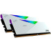 Memorie DDR Adata - gaming DDR5 32GB, frecventa 6400MHz, latenta CL32, 16GB x 2 module, radiator alb, iluminare RGB, XPG LANCER RGB 
