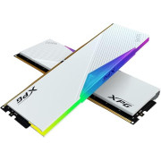 Memorie DDR Adata - gaming DDR5 32GB, frecventa 6400MHz, latenta CL32, 16GB x 2 module, radiator alb, iluminare RGB, XPG LANCER RGB 