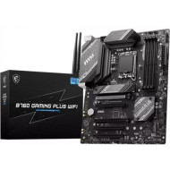 MSI B760 GAMING PLUS WIFI, ATX, Socket 1700, Intel B760 Chipset,DDR5,5x PCIe x16 slot, 4xSATA 6G, 2x M.2 slot, 2x USB 3.2 Gen 1,4x USB 2.0, 1x HDMI, 1x DP, 2.5G LAN, 7.1 Audio,3y MSI B760 GAMING PLUS WIFI, ATX, Socket 1700, Intel B760 Chipset,DDR5,5x PCIe x16 slot, 4xSATA 6G, 2x M.2 slot, 2x USB 3.2 Gen 1,4x USB 2.0, 1x HDMI, 1x DP, 2.5G LAN, 7.1 Audio,3y