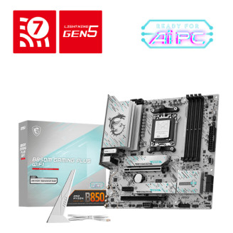 MSI B850M GAMING PLUS WIFI AM5 mATX MB 