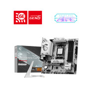 Placa de baza MSI B850M GAMING PLUS WIFI6E, AM5, DDR5, BT, mATX, Alb 911-7E81-002 Placa de baza MSI B850M GAMING PLUS WIFI6E, AM5, DDR5, BT, mATX, Alb 911-7E81-002