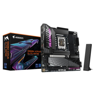 MB B860 S1851 MATX/B860M A ELITE WIFI6E GIGABYTE 