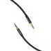 Cablu audio Vention, Jack 3.5mm (T) la Jack 3.5mm (T), 1m, conectori auriti, braided BBC si TPE, negru, Cablu audio Vention, Jack 3.5mm (T) la Jack 3.5mm (T), 1m, conectori auriti, braided BBC si TPE, negru,