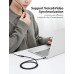 Cablu audio prelungitor Vention, Jack 3.5mm (T) la Jack 3.5mm (M), 1m, negru, 