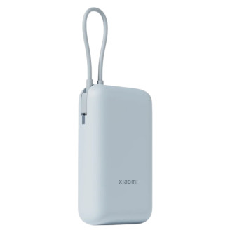 Baterie externa Xiaomi Power Bank 10000mAh 22.5W cu cablu integrat Type-C Cable Ice Blue EU BHR9073GL Baterie externa Xiaomi Power Bank 10000mAh 22.5W cu cablu integrat Type-C Cable Ice Blue EU BHR9073GL