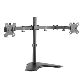 SUPORT de birou LOGILINK, pt 2 TV/monitor plat, curbat, diag. max 32 inch, rotatie, inclinare, pivotare, orizontala, verticala, totala, max 8 Kg x 2, SUPORT de birou LOGILINK, pt 2 TV/monitor plat, curbat, diag. max 32 inch, rotatie, inclinare, pivotare, orizontala, verticala, totala, max 8 Kg x 2,