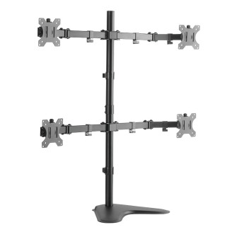 SUPORT de birou LOGILINK, pt 4 TV/monitor plat, diag. max 32 inch, rotatie, inclinare, pivotare, orizontala, verticala, totala, max 8 Kg x 4, SUPORT de birou LOGILINK, pt 4 TV/monitor plat, diag. max 32 inch, rotatie, inclinare, pivotare, orizontala, verticala, totala, max 8 Kg x 4,