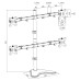 SUPORT de birou LOGILINK, pt 4 TV/monitor plat, diag. max 32 inch, rotatie, inclinare, pivotare, orizontala, verticala, totala, max 8 Kg x 4, SUPORT de birou LOGILINK, pt 4 TV/monitor plat, diag. max 32 inch, rotatie, inclinare, pivotare, orizontala, verticala, totala, max 8 Kg x 4,