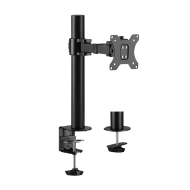 SUPORT de birou LOGILINK, pt 1 TV/monitor plat, diag. max 32 inch, rotatie, inclinare, verticala, max 9 Kg, negru, 