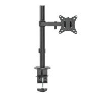 SUPORT de birou LOGILINK, pt 1 TV/monitor plat, diag. max 32 inch, rotatie, inclinare, orizontala, verticala, max 9 Kg, negru, 