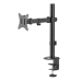 SUPORT de birou LOGILINK, pt 1 TV/monitor plat, diag. max 32 inch, rotatie, inclinare, orizontala, verticala, max 9 Kg, negru, 