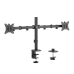 SUPORT de birou LOGILINK, pt 2 TV/monitor, plat, diag. max 32 inch, rotatie, inclinare, pivotare, orizontala, verticala, totala, max 9 Kg x 2, SUPORT de birou LOGILINK, pt 2 TV/monitor, plat, diag. max 32 inch, rotatie, inclinare, pivotare, orizontala, verticala, totala, max 9 Kg x 2,