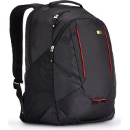RUCSAC CASE LOGIC, pt. notebook de max. 15.6 inch, 1 compartiment, buzunar frontal x 2 | buzunar lateral x 2 | buzunar dorsal, waterproof, poliester, negru, 3201777 