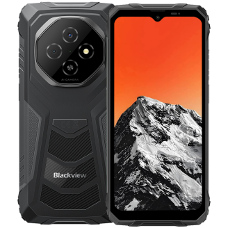 Blackview FORT1 LTE 6.56-inch HD+ 1612x720 90Hz 6+256GB Unisoc T615 Octa-Core 1.8GHz 8MP Front 16+2MP Rear NFC MIL-STD-810H 10000mAh Fingerprint Android 15 Black Blackview FORT1 LTE 6.56-inch HD+ 1612x720 90Hz 6+256GB Unisoc T615 Octa-Core 1.8GHz 8MP Front 16+2MP Rear NFC MIL-STD-810H 10000mAh Fingerprint Android 15 Black
