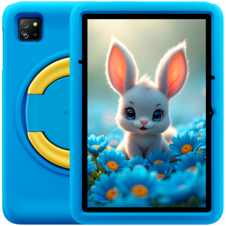 Blackview Tab 60 Pro Kids LTE 10.1-inch HD+ 800x1280 IPS 60Hz 4GB/128GB 5MP Front/8MP Back Cam 7700mAh NO Carger USB Type-C Android 15 SD card slot Ocean Blue 