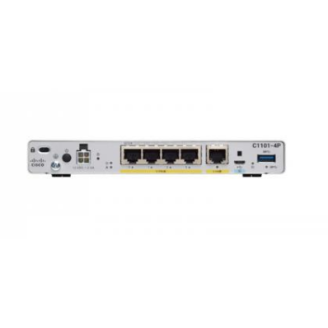 Cisco C1101-4P wireless router Gigabit Ethernet Grey, 
