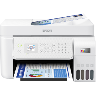 Multifunctional Inkjet CISS Color Epson L5316, A4, Functii: Impr.|Scan.|Cop.|Fax, Viteza de Printare Monocrom: 33ppm, Viteza de printare color: 15ppm, Conectivitate:USB|Ret|WiFi, Duplex:Nu, ADF:ADF, (incl.TV 11lei) 