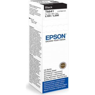 Cartus Cerneala Original Epson Black, T66414A, pentru L100|L120||L200|L110|L210|L220|L300|L355|L550, (timbru verde 0.15 lei), Cartus Cerneala Original Epson Black, T66414A, pentru L100|L120||L200|L110|L210|L220|L300|L355|L550, (timbru verde 0.15 lei),
