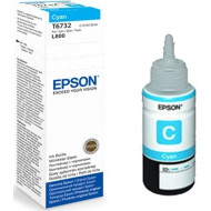 Cartus Cerneala Original Epson Cyan, T6732, pentru L800,  , (timbru verde 0.15 lei), 