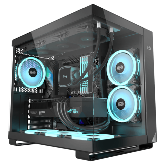 CARCASA PCCOOLER, Middle Tower, ATX, fara sursa, sticla securizata, 6 ventilatoare incluse, iluminare ARGB, alb, USB 3.2 gen 1 x 2, USB Type-C x 2, mic, audio, CARCASA PCCOOLER, Middle Tower, ATX, fara sursa, sticla securizata, 6 ventilatoare incluse, iluminare ARGB, alb, USB 3.2 gen 1 x 2, USB Type-C x 2, mic, audio,