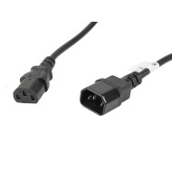 Cablu IEC 320 C13  C14 5 m VDE negru 
