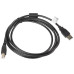 Cablu USB-A(M) USB-B(M) 2.0 1,8 m negru Cablu USB-A(M) USB-B(M) 2.0 1,8 m negru