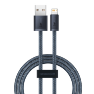 CABLU alimentare si date Baseus Dynamic Series, Fast Charging Data Cable pt. smartphone, USB la Lightning Iphone 2.4A, 1m, braided, gri 