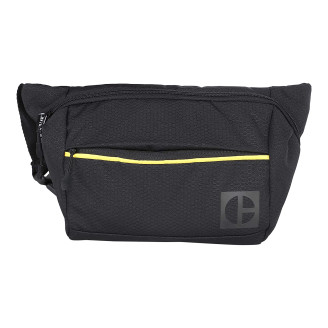 Borseta CATERPILLAR Code - Hex Parkour, material 420D hexagonal, buzunar cu fermoar - negru 