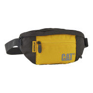 Borseta CATERPILLAR V Power, material 600D polyester, buzunar cu fermoar - negru/galben Borseta CATERPILLAR V Power, material 600D polyester, buzunar cu fermoar - negru/galben