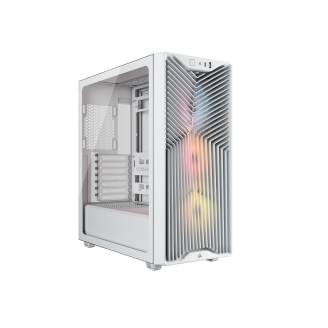 Carcasa Corsair 3200D RS ARGB, Mid-Tower, ATX, 3 ventilatoare incluse RS120 ARGB, Alb Carcasa Corsair 3200D RS ARGB, Mid-Tower, ATX, 3 ventilatoare incluse RS120 ARGB, Alb