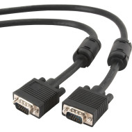CABLU video GEMBIRD, VGA (T) la VGA (T), 20m, premium, dublu ecranat, negru, CABLU video GEMBIRD, VGA (T) la VGA (T), 20m, premium, dublu ecranat, negru,