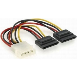 CABLU alimentare GEMBIRD, adaptor Molex la 2 x S-ATA, 15cm, 