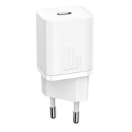 INCARCATOR retea Baseus Speed Mini, Quick Charge 20W, 1 x USB Type-C 5V/3.0A, alb 