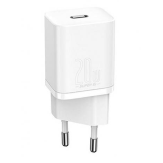 INCARCATOR retea Baseus Speed Mini, Quick Charge 20W, 1 x USB Type-C 5V/3.0A, alb INCARCATOR retea Baseus Speed Mini, Quick Charge 20W, 1 x USB Type-C 5V/3.0A, alb