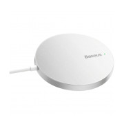 INCARCATOR wireless Baseus Simple Mini3, magnetic, 15W, cablu Type-C la USB 1.2m inclus, argintiu INCARCATOR wireless Baseus Simple Mini3, magnetic, 15W, cablu Type-C la USB 1.2m inclus, argintiu