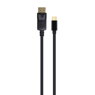 CABLU video GEMBIRD, Mini-DisplayPort (T) la DisplayPort (T), 1.8m, rezolutie maxima 4K UHD (3840 x 2160) la 30 Hz, negru, 