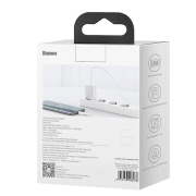 INCARCATOR retea Baseus Super Si, Quick Charge 25W, 1 x USB Type-C 5V/3A, alb INCARCATOR retea Baseus Super Si, Quick Charge 25W, 1 x USB Type-C 5V/3A, alb