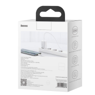 INCARCATOR retea Baseus Super Si, Quick Charge 25W, 1 x USB Type-C 5V/3A, alb 
