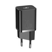INCARCATOR retea Baseus Super Si, Quick Charge 20W, 1 x USB Type-C 5V/3A max, negru INCARCATOR retea Baseus Super Si, Quick Charge 20W, 1 x USB Type-C 5V/3A max, negru