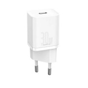 INCARCATOR retea Baseus Super Si, Quick Charge 30W, 1 x USB Type-C 5V/3A, alb INCARCATOR retea Baseus Super Si, Quick Charge 30W, 1 x USB Type-C 5V/3A, alb