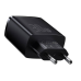 INCARCATOR retea Baseus Compact, Quick Charge 30W, 2 x USB Type-C Output 5V/3A, 1 x USB Output 5V/3A, negru INCARCATOR retea Baseus Compact, Quick Charge 30W, 2 x USB Type-C Output 5V/3A, 1 x USB Output 5V/3A, negru