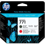 Cap Printare Original HP Matte Black/Chromatic Red, nr.771, pentru DesignJet Z6200, , (timbru verde 0.15 lei), 