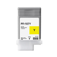 Cartus Cerneala Original Canon Yellow, PFI-107Y, pentru IPF 670|680|685|770|780|785, , (timbru verde 0.15 lei),NOPP, 